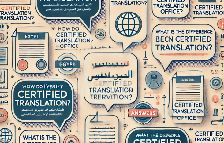 Common questions and answers about translation services in Egypt.